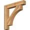 Ekena Millwork Westlake Block Rough Sawn Bracket, Western Red Cedar, 6"W x 40"D x 40"H BKT06X40X40WTL05RWR - alternate 1